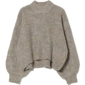 BEAMS HEART 샤기 스웨터