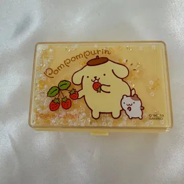 산리오 폼폼푸딩 비즈 소품함 케이스