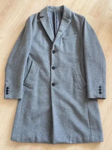 COMME CA ISM 그레이 체스터 코트