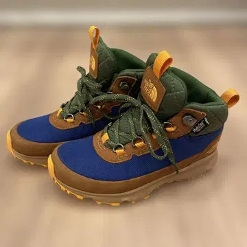 THE NORTH FACE 등산화 파랑/그린/브라운 어린이용 21cm