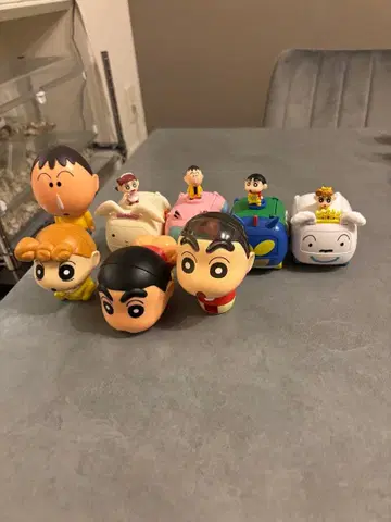 짱구는 못말려(크레용 신짱) 피규어 8개 세트