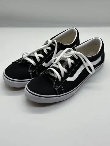 VANSRIPPER 블랙/화이트 스니커즈 로우컷
