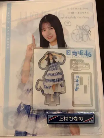 히나타자카46 복권 카미무라 히나 아크릴 스탠드 세트