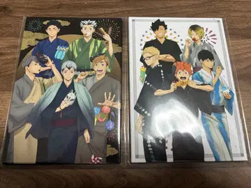 하이큐 엔니치 8연 엽서 세트