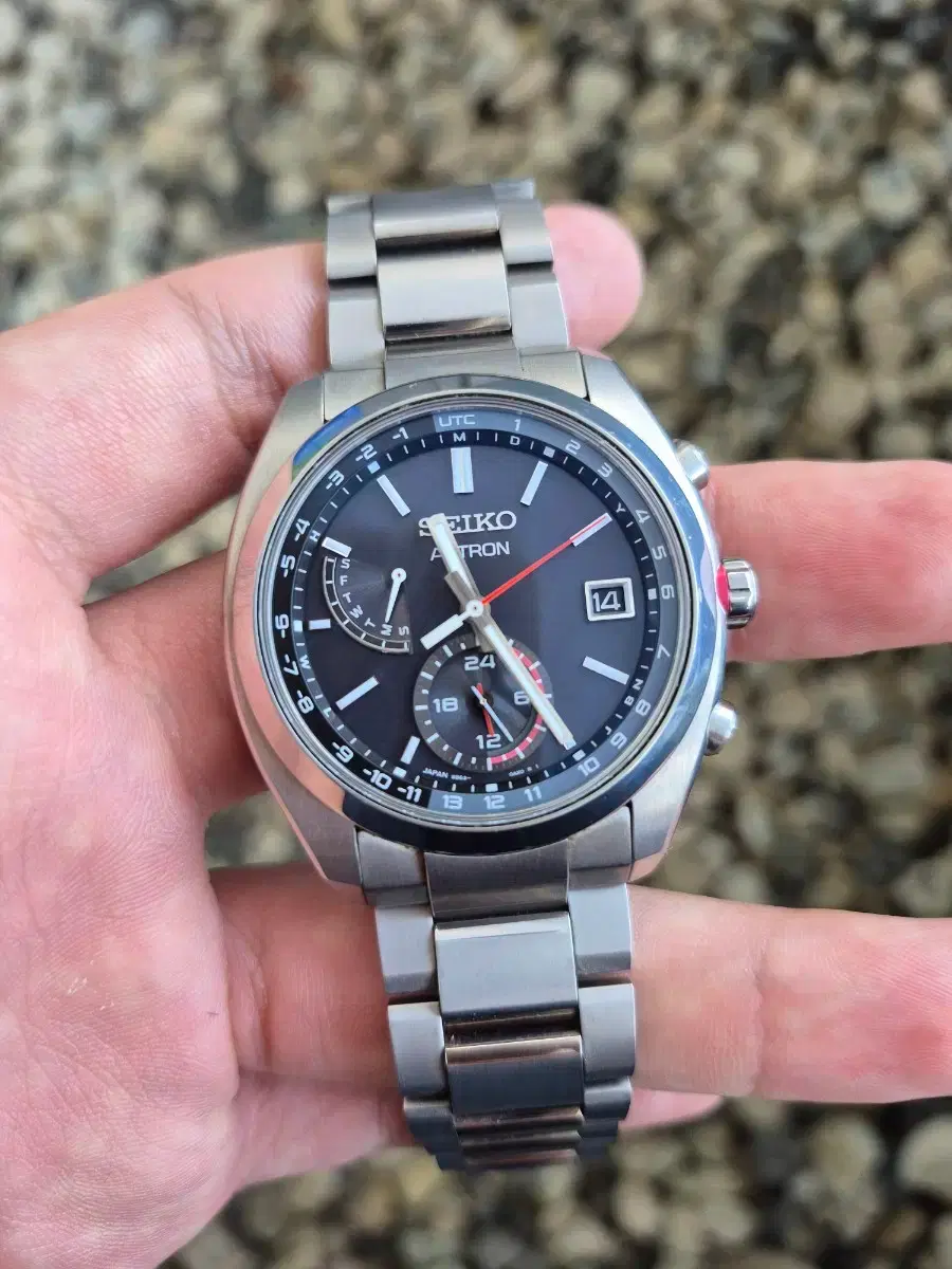 급처 세이코 끝판왕 아스트론 SBXY017 전파수신 티타늄 시계