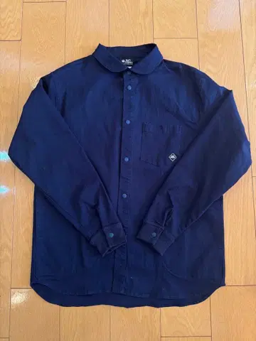 셔츠 자켓 L 네이비