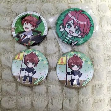 컬러풀 피치 쟈파파 캔뱃지