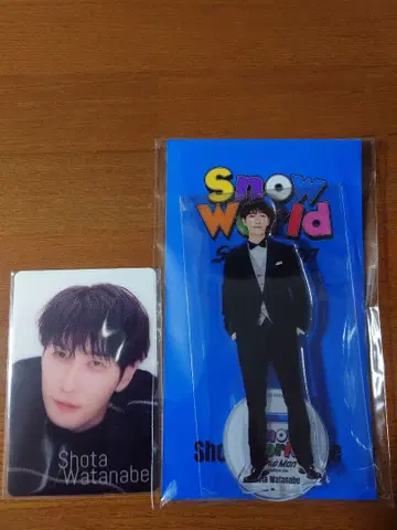 Snow Man 아크릴 스탠드 & 카드