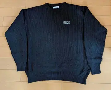 스웨터 남성용 L 사이즈 블랙 컬러 MINDPLUS