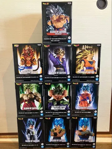 드래곤볼 BLOOD OF SAIYANS 피규어