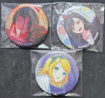 프로세카 시라이시 안 카가미네 린 페니란 글리터 캔뱃지 세트