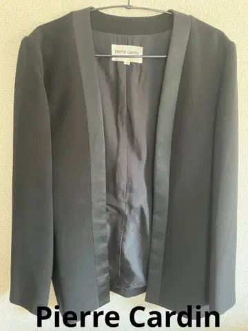 피에르 가르뎅 블랙 노카라 자켓 파티 11호