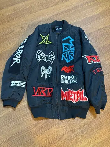 ktz 블랙 MA-1 플라이트 자켓 S 사이즈