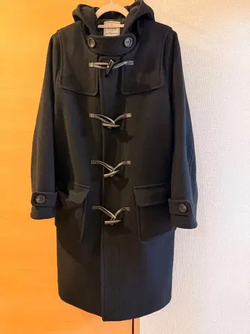 블랙 더플 코트 M 사이즈