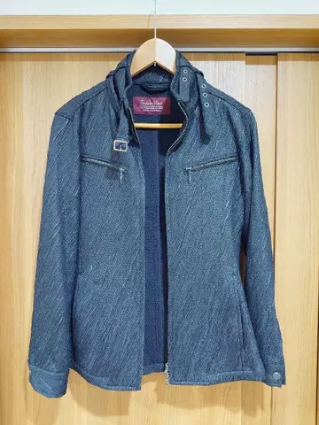 다크 블루 집업 자켓 M