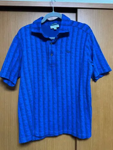 LACOSTE 별주 모노그램 자카드 피케 셔츠