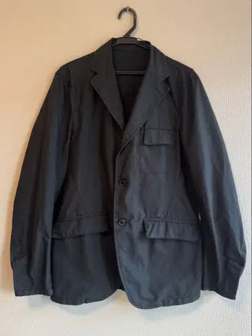 정품 코무사 누벨 코튼 P 피코트 자켓 남성용 비즈니스 정장 블랙 M