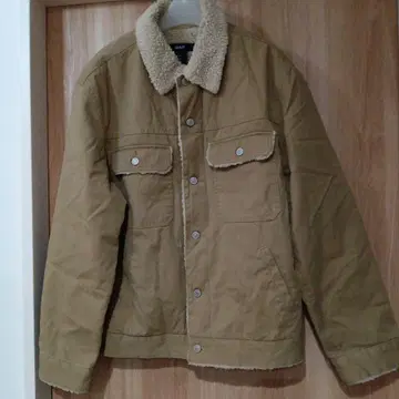 올드 GAP 보아 안감 자켓 M 브라운