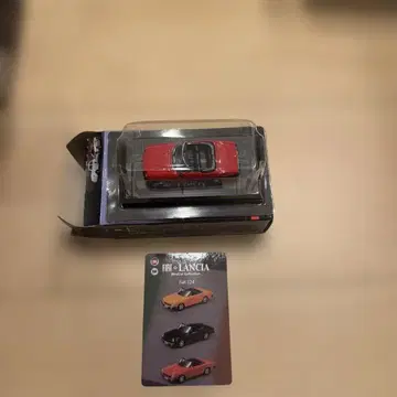 란치아 풀비아 1/43 레드 미니카