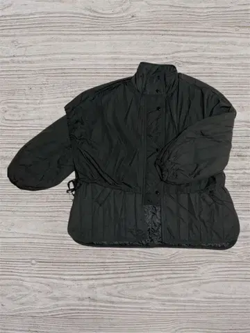 [ 새상품급 ] SELECT MOCA 블랙 퀼팅 점퍼