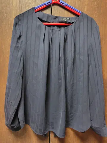 INDIVI 긴팔 블라우스 네이비 15