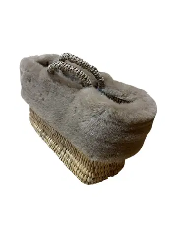 새상품 미사용 퍼 포함 바스켓백 퍼 탈부착 가능