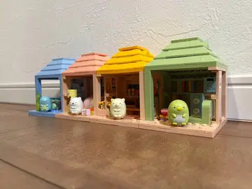 산리오 하우스 마스코트 포함 블록 완구 4개 세트