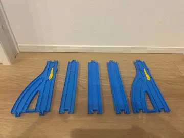 프라레일 분기 레일 부품 파랑