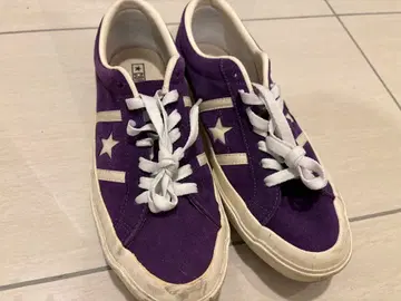 CONVERSE STAR&BARS US SUEDE PURPLE 27.0