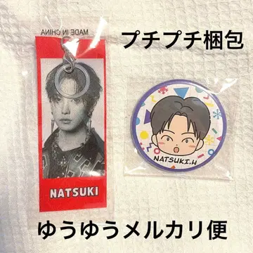 EXILE 호리 나츠키 캡슐 메지루시 택 캔뱃지