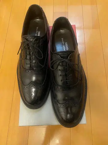 [새상품급] REGAL 윙팁 블랙 드레스 슈즈 25.5