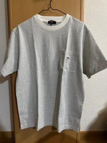 빔즈하트 쿨 터치 커피 자수 T셔츠