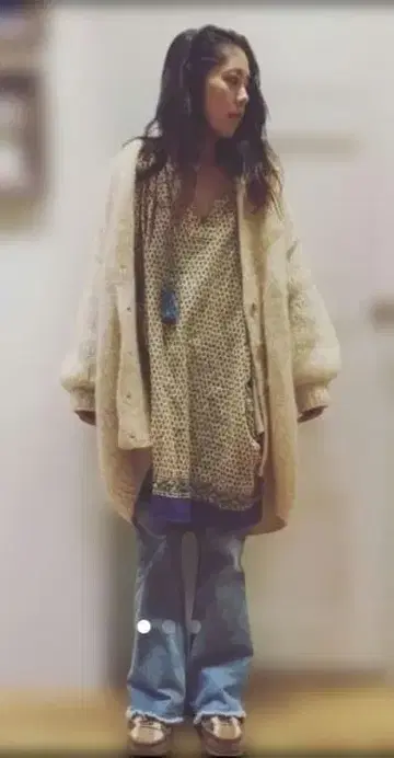 nowos 자수 태슬 튜닉