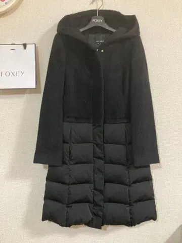 엠프리미어 울&다운 코트 블랙 m's select