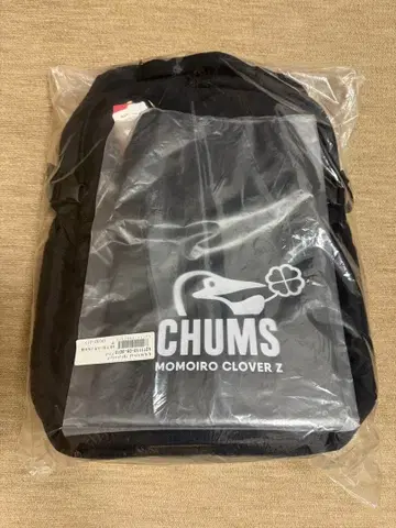 CHUMS 모모크로 콜라보 얼티밋 백팩 블랙