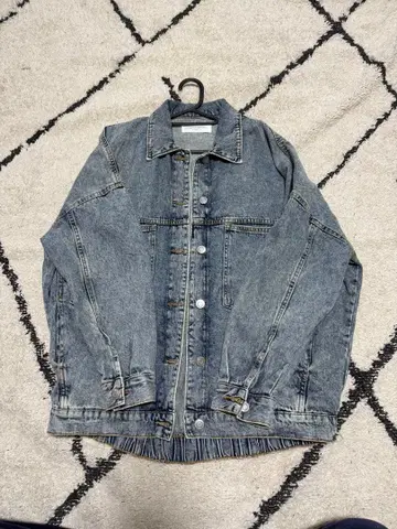 그린 파크스 토픽 오버 사이즈 데님 자켓