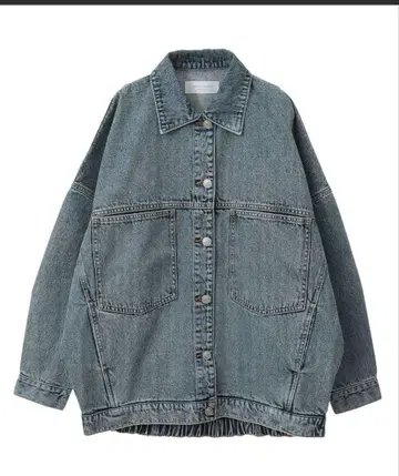 [ 새상품 ] green parks topic 오버 사이즈 데님 자켓