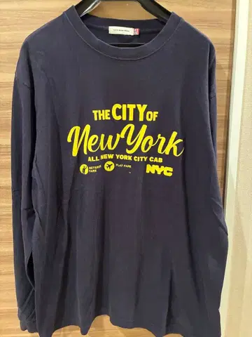 GOOD ROCK SPEED 네이비 긴팔 T셔츠