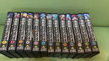 셀판 VHS 기동전사 건담 Z 전권 세트