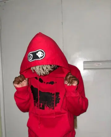 Ken Carson Teen X hoodie red 2XL