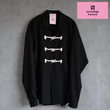 anrealage homme 24AW FLOWER TOGGLE SHIRT