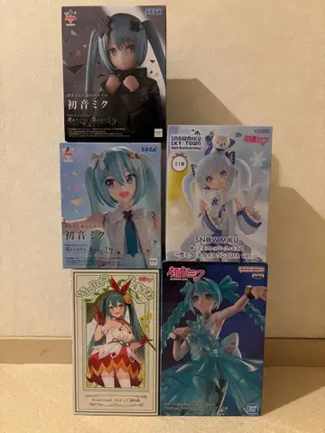 하츠네 미쿠 피규어 세트