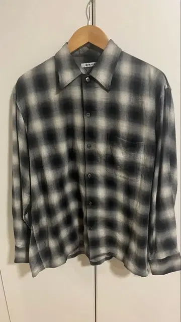 SEVEN BY SEVEN 체크 무늬 긴팔 셔츠