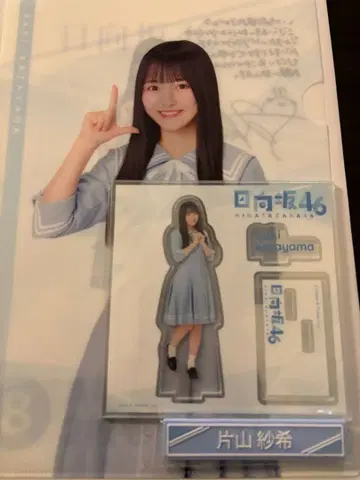 히나타자카46 복권 가타야마 사키 아크릴 스탠드 세트
