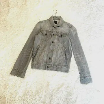 에디피스 라이더스풍 데님 자켓 40 그레이