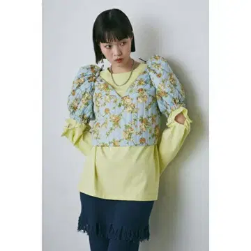 플라워 퀼트 볼레로 & 뷔스티에 ROSE BUD / mici