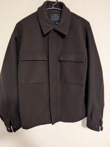 RAGEBLUE 울 믹스 자켓 다크 브라운