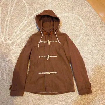 JOURNAL STANDARD 카멜 더플 코트 후드 부착