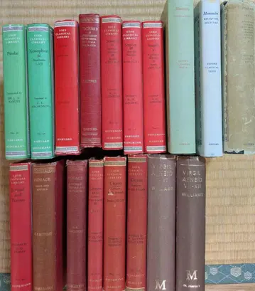 서양 고전 관련 외국도서 18권 Loeb, Oxford 등