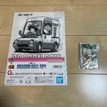 드래곤볼 40th 제1탄 G상 클리어 파일 F상 아크릴 스탠드